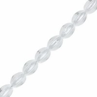 Czech Pinch beads Perlen 5x3mm Crystal 00030 